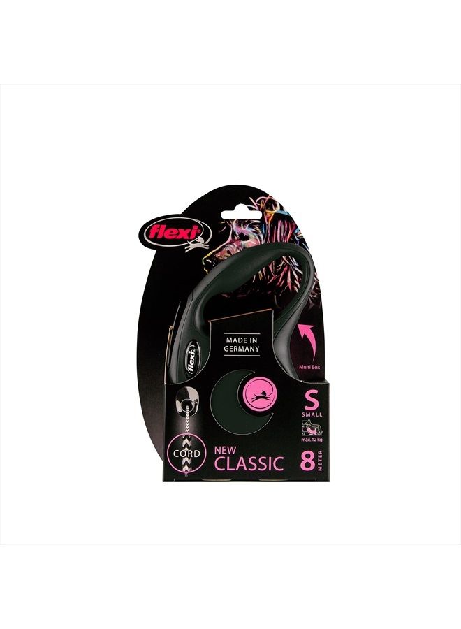 Flexi New Classic Cord Black Retractable Dog Lead Small 12kg - 8M - Image 5