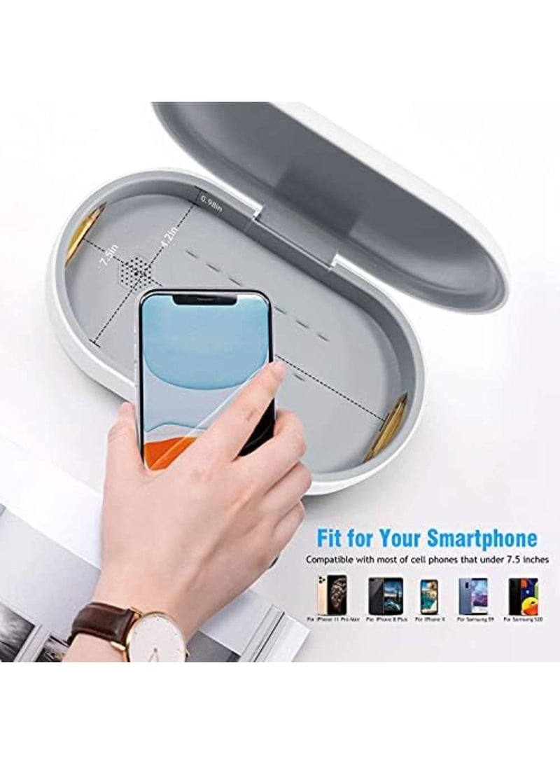 Luckam UV Phone Sanitizer Box - UVC Light Cell Phone Sterilizer and Disinfection Phone Cleaner with Aromatherapy Function Disinfector for iPhone Android Smartphone Toothbrushes - Image 4