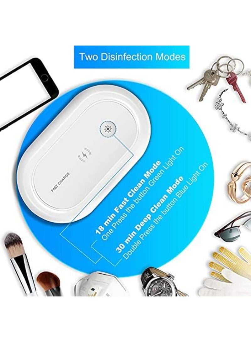 Luckam UV Phone Sanitizer Box - UVC Light Cell Phone Sterilizer and Disinfection Phone Cleaner with Aromatherapy Function Disinfector for iPhone Android Smartphone Toothbrushes - Image 5