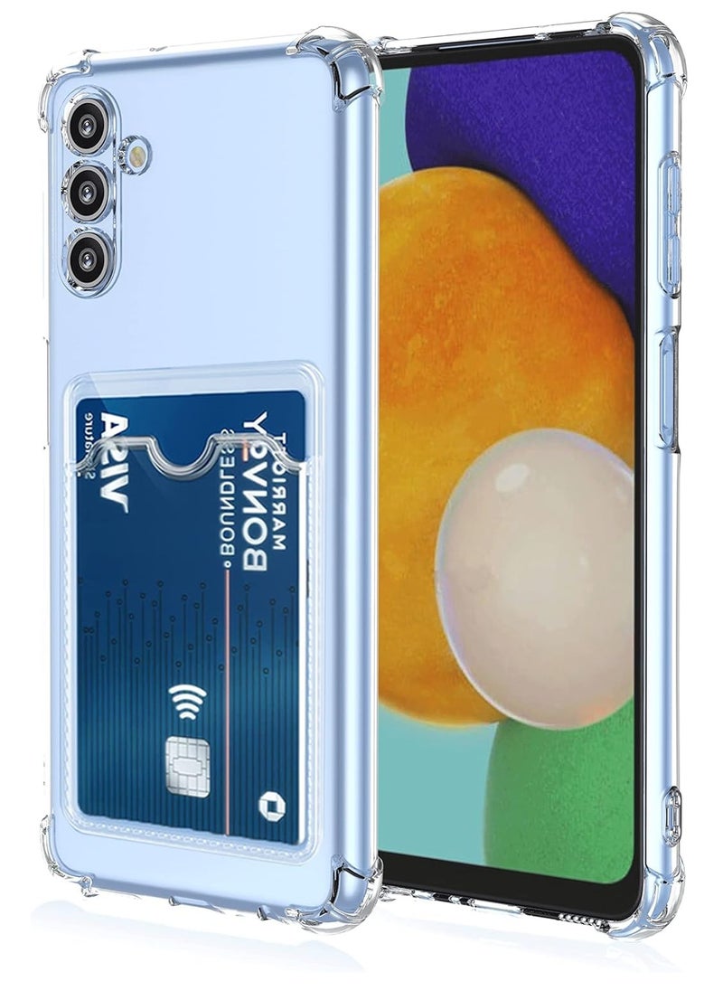 ماركة غير محددة - جراب سيليكون شفاف لهاتف Samsung Galaxy A56 مع زوايا واقية مقاومة للصدمات، جراب شفاف رفيع ناعم وواقي مرن من مادة TPU مقاوم للخدش - Image 1