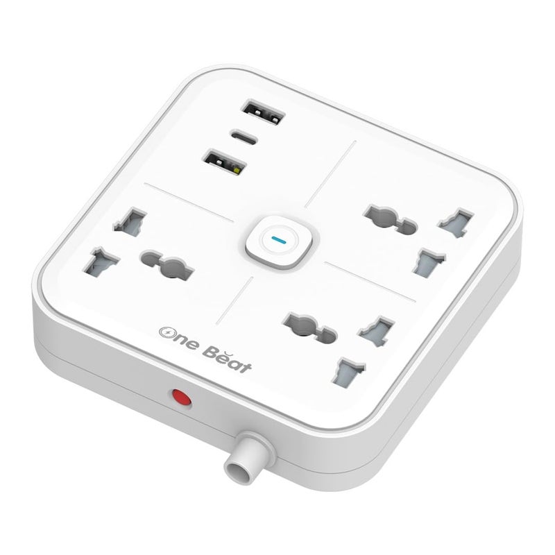 One Beat OB-20332-B Type C Charging & Surge Protection Box 3 Plus - Image 1