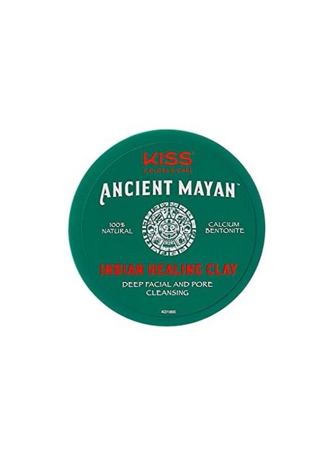 Red by Kiss Kiss Ancient Mayan Indian Healing Clay 100% Natural For Deep Facial And Pore Cleansing Deep Hair Conditioning (8 Oz.)  - Image 4