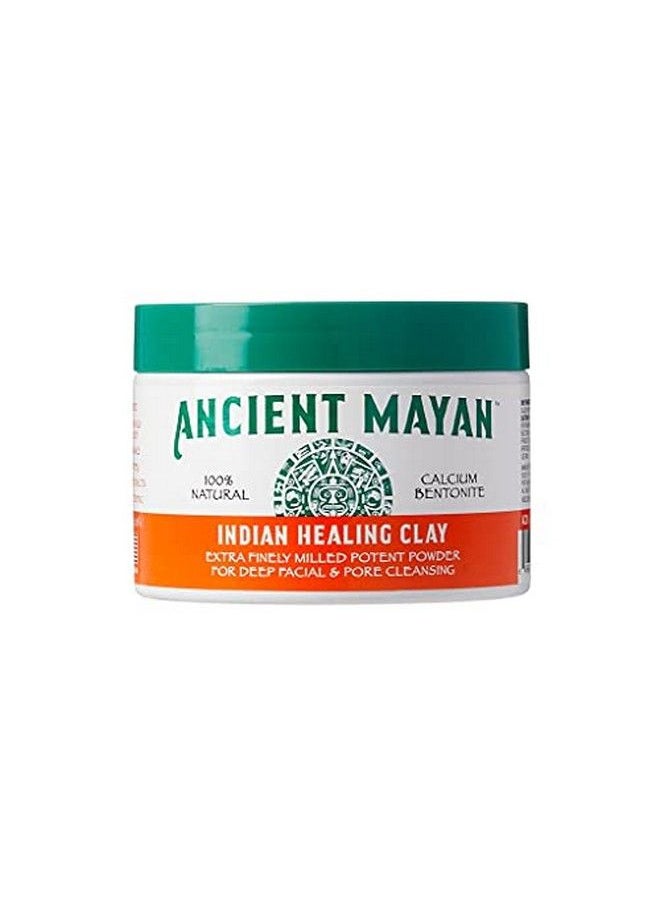 Red by Kiss Kiss Ancient Mayan Indian Healing Clay 100% Natural For Deep Facial And Pore Cleansing Deep Hair Conditioning (8 Oz.)  - Image 1
