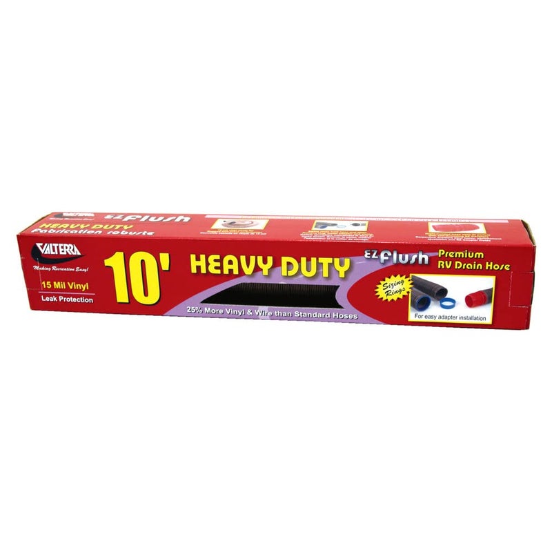 Valterra D040012 EZ Flush HeavyDuty Drain Hose  10