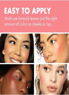 MILANI Milani Liquid Cheek Blush #130 Cheeky Coral - 11ml | Lightweight, Buildable, Long-Lasting Formula | Perfect for Natural or Bold Looks  - Image 2