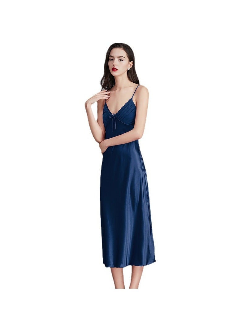 KUYING Oversized Ice Silk Sling Pajamas  - Image 1