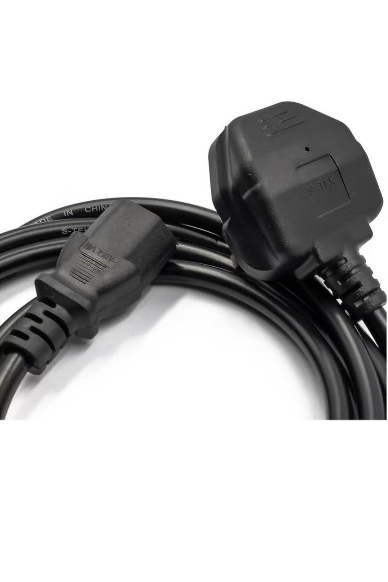 UMIXPRO 1.8m 6ft Desktop Power Cable  Reliable Pure Copper Wire for Computers TVs Monitors and More - Image 2