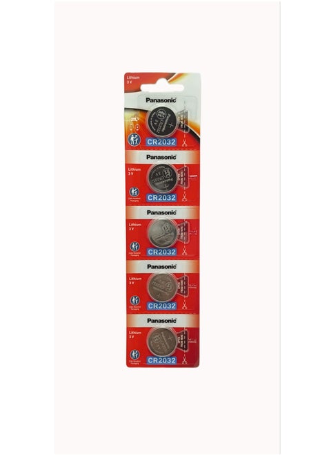 CR2025 3V Coin Cell Lithium Battery - Pack of 5