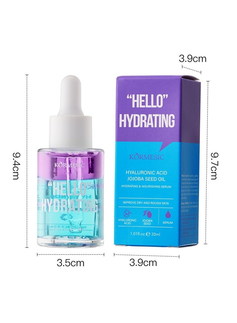 Kormesic Hyaluronic Acid + Jojoba Seed Oil Serum - Deep Hydration & Nourishing Care 30ml - Image 1