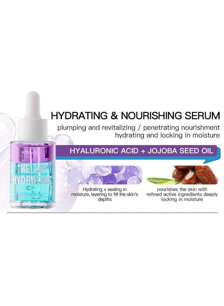 Kormesic Hyaluronic Acid + Jojoba Seed Oil Serum - Deep Hydration & Nourishing Care 30ml - Image 2