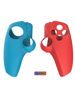 Generic Silicone Protective Shell Controller Cover For PlayStation 5(PS5) Portal Blue/Red  - Image 1