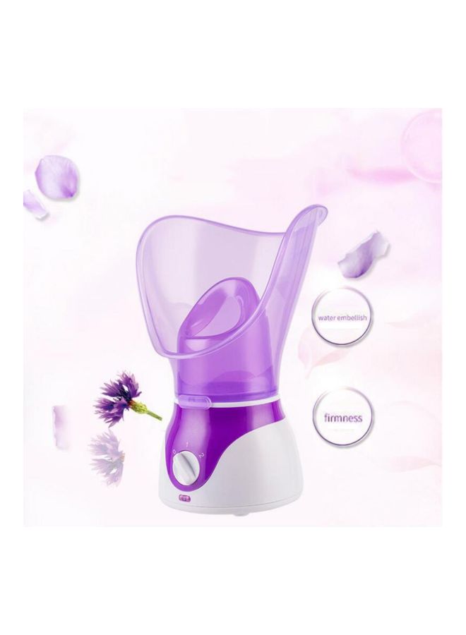 NIBEMINENT Moisturizing Facial Steamer Purple/White 18.6x26.7x16.6cm - Image 3