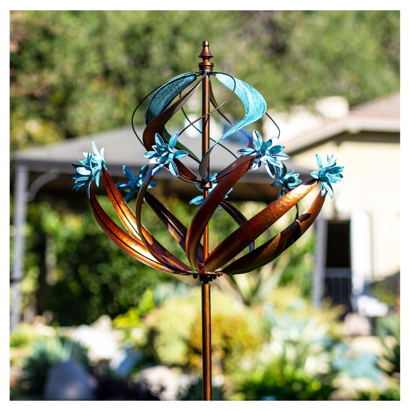 Winwindspinner Wind Spinners Outdoor Metal  86 Height Extra Large Kinetic Wind Spinner Sculpture for Yard and Garden Ideal Gifts for Birthday Anniversary and Housewarming