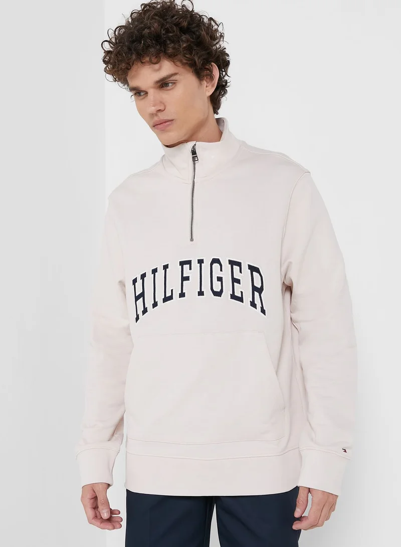 TOMMY HILFIGER Half Zip Sweatshirt