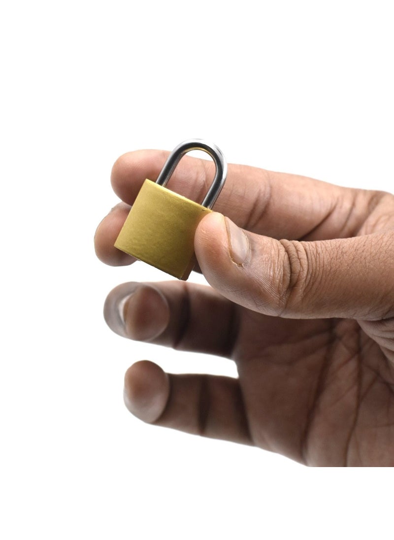 Ashtron Ashtron HeavyDuty Padlock Solid Steel Construction for Maximum Security Multipurpose Outdoor Indoor Use Waterproof AntiRust AntiTheft Travel Essensial  - Image 3