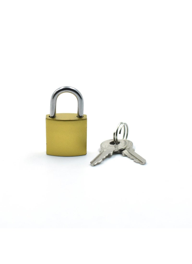 Ashtron Ashtron HeavyDuty Padlock Solid Steel Construction for Maximum Security Multipurpose Outdoor Indoor Use Waterproof AntiRust AntiTheft Travel Essensial  - Image 1
