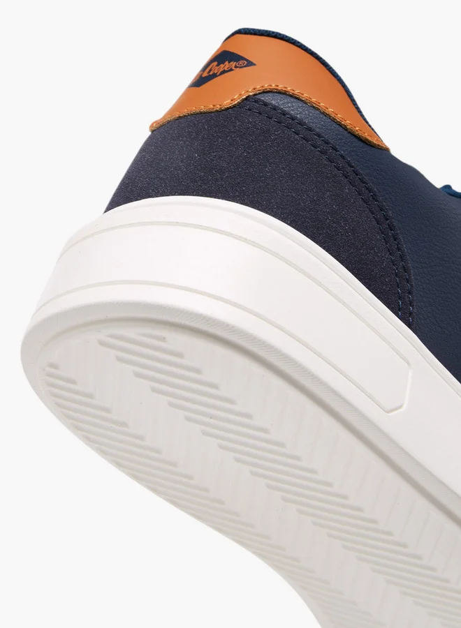 Lee Cooper Men's Solid Lace-Up Sneakers