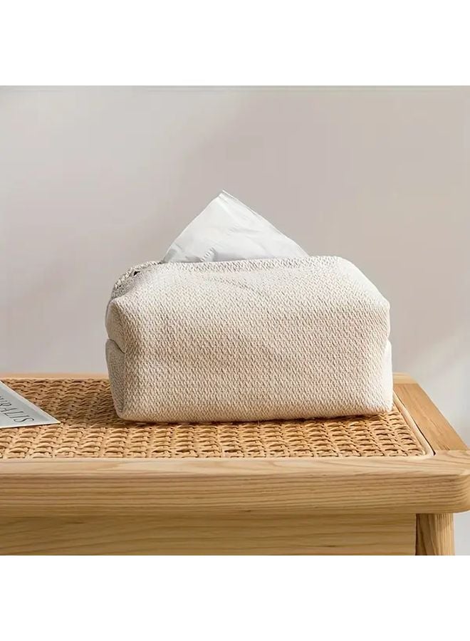 2025 Minimalist Nordic Tissue Box Light Brown For Home Living Room Bedroom Car - Image 1