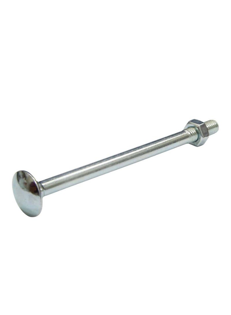 ACE Diall Zinc-Plated Carbon Steel Square Coach Nut And Bolt Pack M12 x 180mm 5Pcs