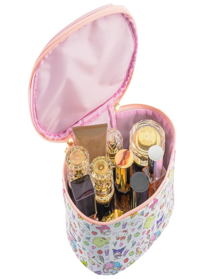 فاست فوروورد حقيبة مكياج سانريو هيلو كيتي - منظم مكياج، حقيبة أدوات تجميل للسفر للنساء والفتيات | حقيبة مستحضرات تجميل لطيفة، حقيبة سفر للأطفال، حقيبة سفر، حقيبة أدوات تجميل للنساء، تخزين المكياج | للأعمار من 3 سنوات فما فوق - Image 5