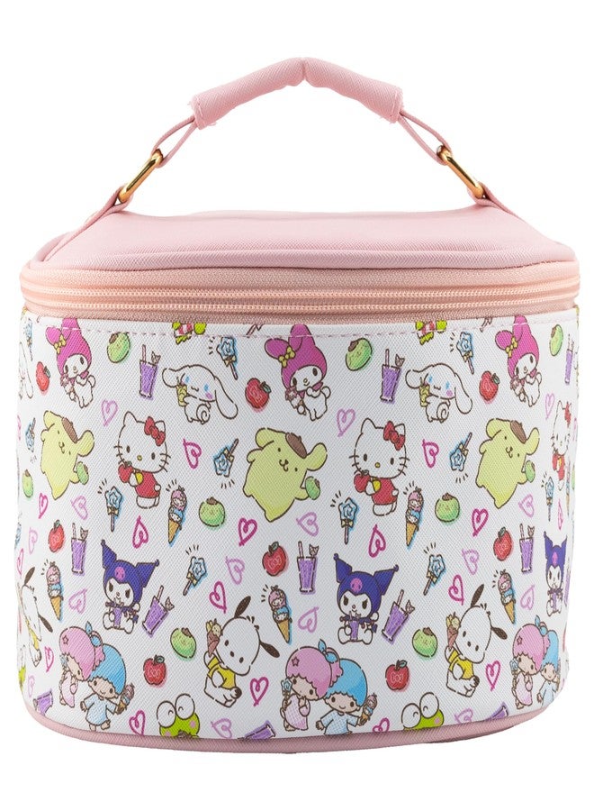 فاست فوروورد حقيبة مكياج سانريو هيلو كيتي - منظم مكياج، حقيبة أدوات تجميل للسفر للنساء والفتيات | حقيبة مستحضرات تجميل لطيفة، حقيبة سفر للأطفال، حقيبة سفر، حقيبة أدوات تجميل للنساء، تخزين المكياج | للأعمار من 3 سنوات فما فوق - Image 2