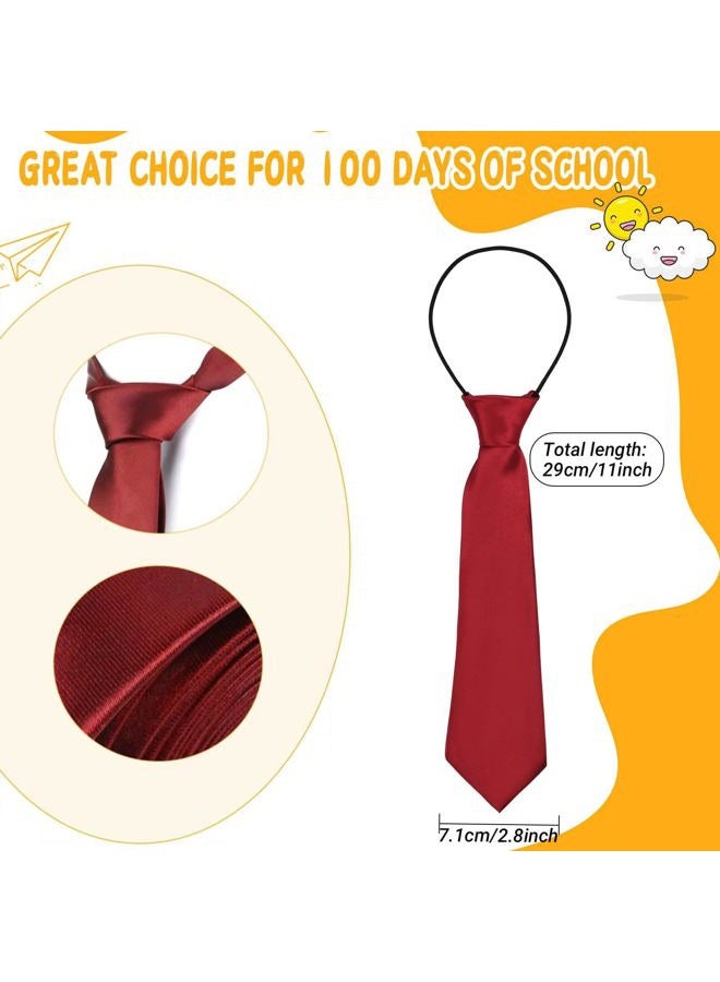 Yanbuny Old Man Costume Accessories 1920s Gangster Set with Hat Suspender Bow Tie Glasses Mustache and Eyebrows for Granpa Dress Up (Wine) - Image 5
