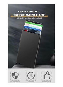 Generic smart wallet for men and women anti theft aluminium pop up travel card holder  - Image 4