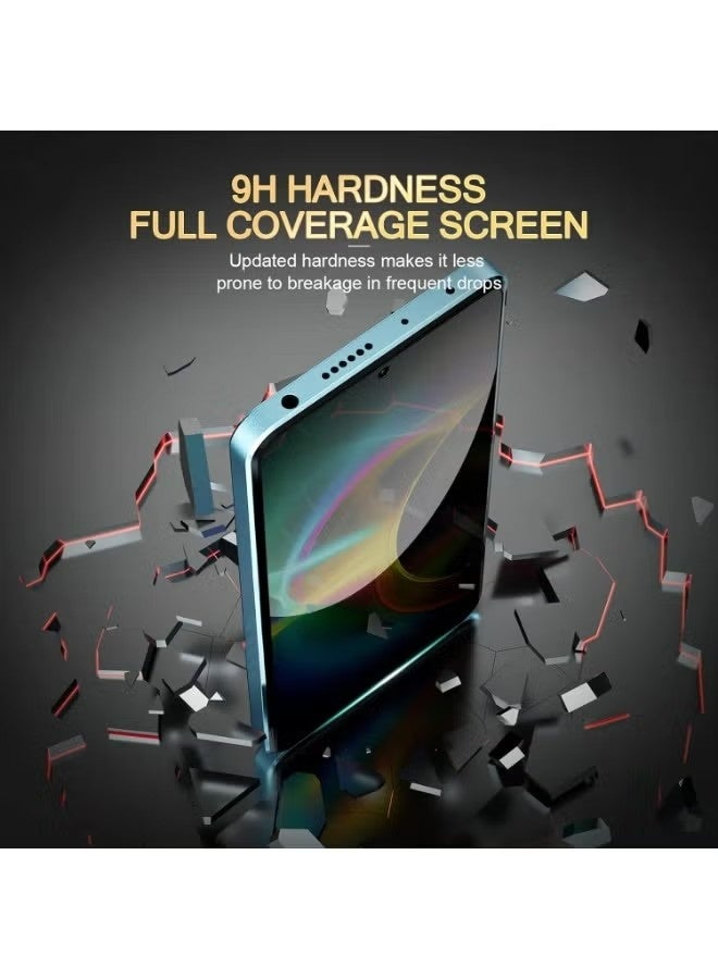 SNBFA 4 حزمة شرف X9d 5G HD كامل الخصوصية مكافحة التندق حامي الشاشة ، مكافحة التندق حامي الشاشة الزجاجية المقلصة مع كاميرا عدسة حامي متوافق مع شرف X9d 5G - Image 2