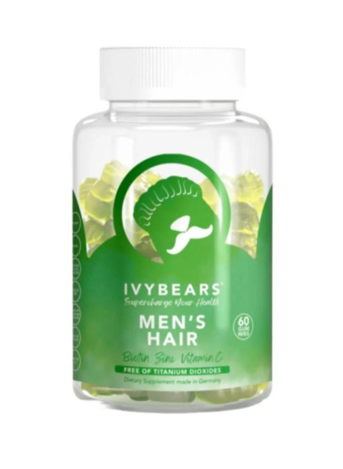 Ivy - Ivy Bears Hair Vitamins for Men 60 Softgels - Image 1