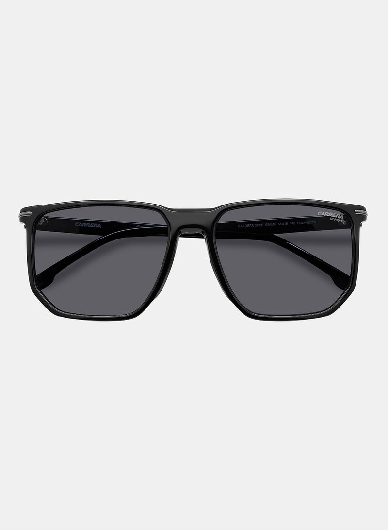 Carrera Men Square Sunglasses 58 CARRERA 329/S - Image 4