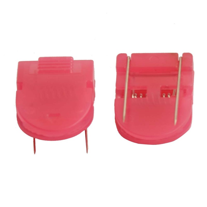 Mike Panel Cubicle Clip for Fabric Panels, Standard Size, 40-Sheet Capacity, Pack of 20, Translucent Red - Image 4