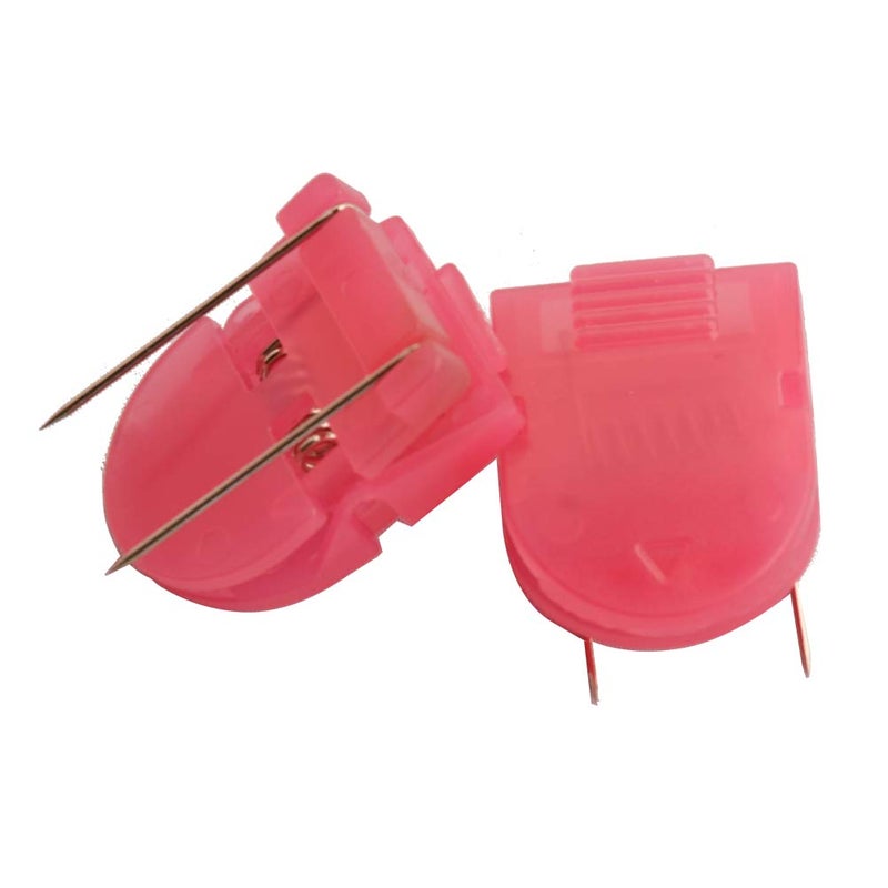 Mike Panel Cubicle Clip for Fabric Panels, Standard Size, 40-Sheet Capacity, Pack of 20, Translucent Red - Image 1