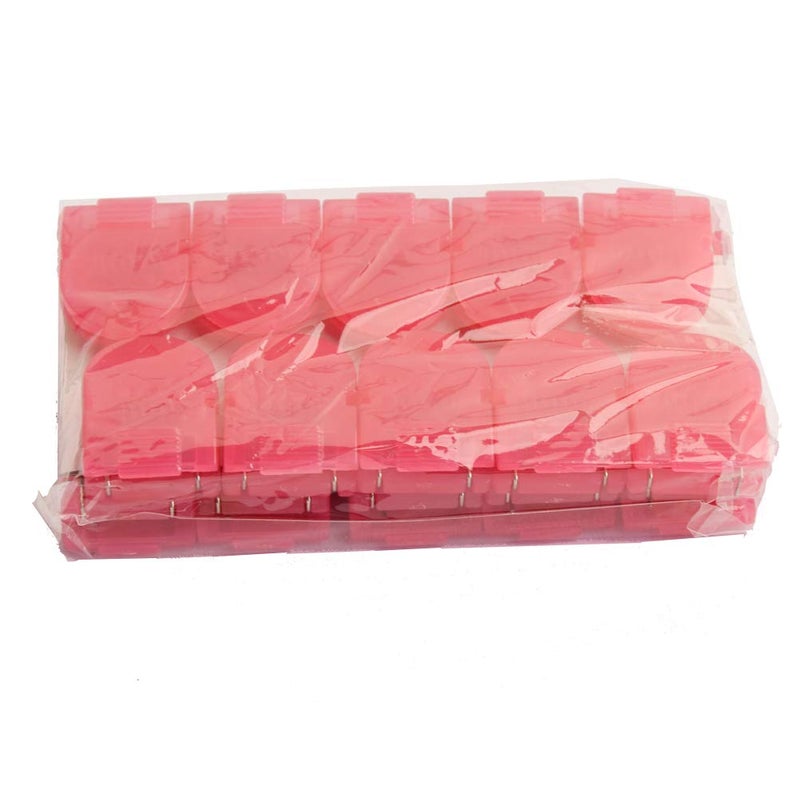 Mike Panel Cubicle Clip for Fabric Panels, Standard Size, 40-Sheet Capacity, Pack of 20, Translucent Red - Image 3