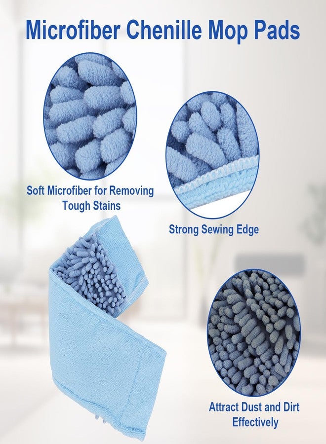 GreeSuit Microfiber Steam Mop Pads Compatible with Wagner Spraytech Steam Cleaner(905e, 915e, 925e), Washable & Reusable Microfiber Steam Mop Cloth - Image 2