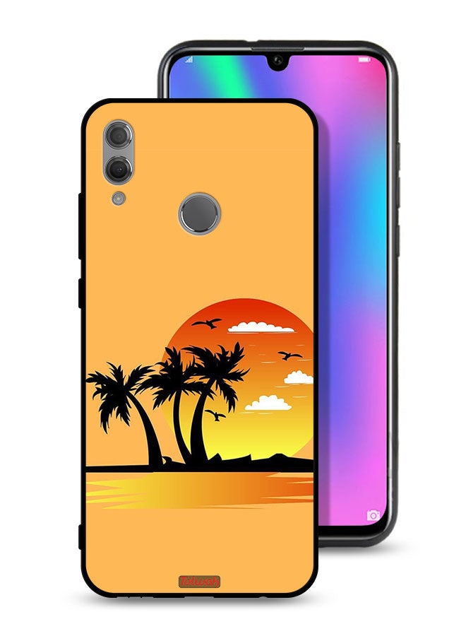 Tolwak Honor 10 Lite Protective Case Cover Drawing Abstract Design - Image 1