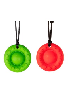 Chew Necklace, SLGOL 6 Pack Mace Chew Necklace for Sensory Kids, BPA Free, Food- Grade Silicone Oral Motor Aids chewelry Chewy Necklace Sensory for Autism, ADHD, Anxiety, or Other Special Needs