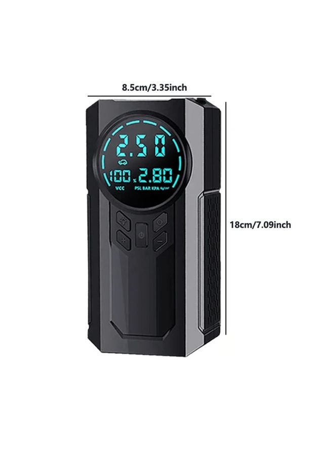 Upgraded Car Battery Starter Kit With 150psi Air Compressor And 44 63oz Gas Oil Engine Jump Starter - Image 4