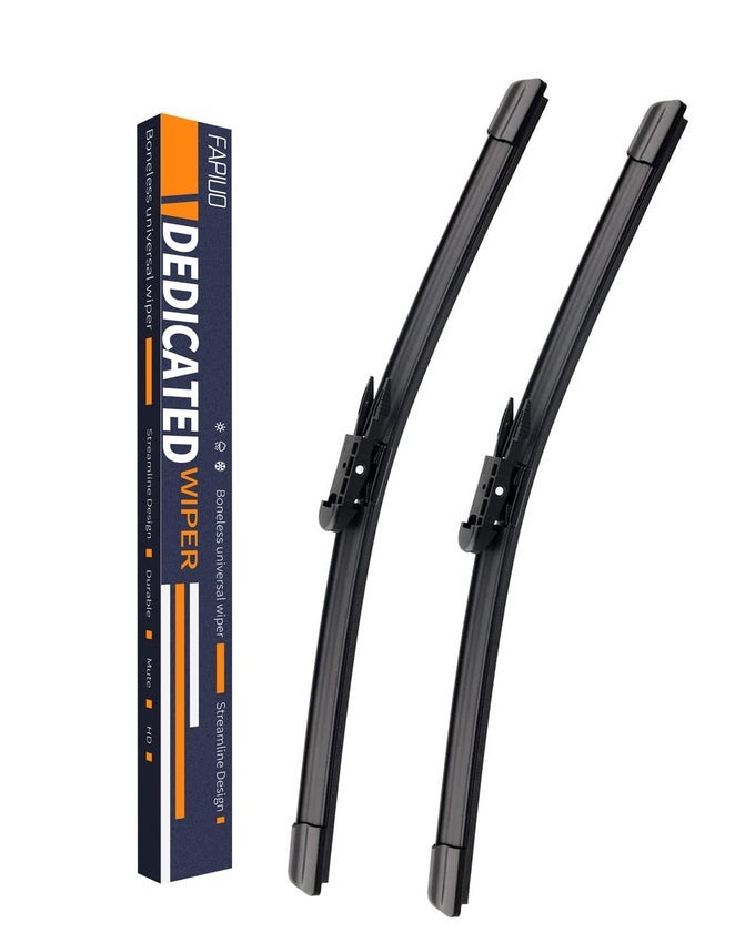 Replacement For Bmw 320I 20132018328I 20102016335I 20102015M3 20152018Audi A3A3 Quattro 20062013 Silent Wipers Front Windshie Wipers Pinch Tab 2419 Blade Set 2 Pack