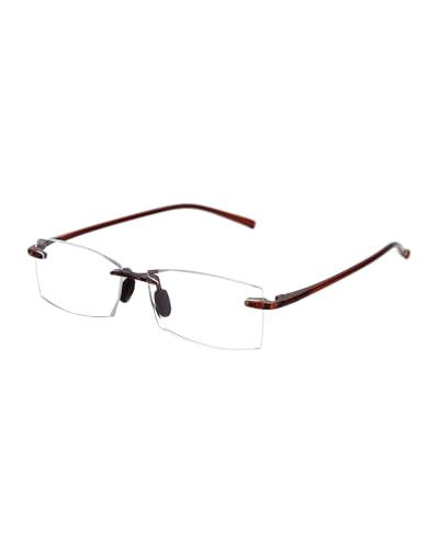 TERAISE Rimless Reading Glasses Comfortable Lightweight Frameless Reader 1 Pack Men and Women Blue Light Blocking Computer Eyeglasses(1.5X) - Image 1