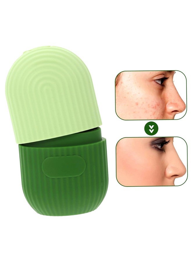 RIXTEC Ice Roller For Face, Neck and Body | With Aloevera & Cucumber Ice Roller Mixer 30ml | Ice Cube Facial Roller Kit l For Skin Moisturizing & Soothing - Image 2