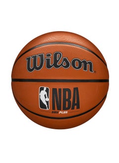 Wilson NBA DRV Plus Basketball, Size 7 for +12 years old and Adults- Brown  - Image 1