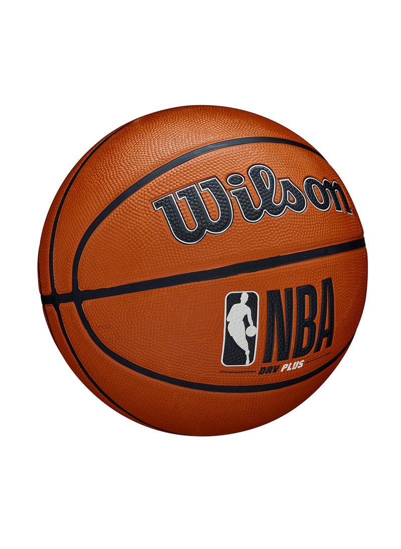 Wilson NBA DRV Plus Basketball, Size 7 for +12 years old and Adults- Brown  - Image 2