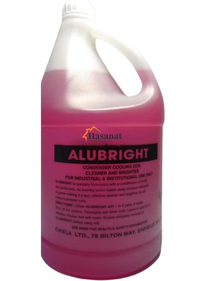 HASANAT ESSENTIALS منظفات هاسانات الأساسية لتكييف الهواء برايت وألوبرايت - منظفات قوية تعتمد على الأحماض لملفات المكثف والمبخر (الأحمر والأخضر) - Image 1