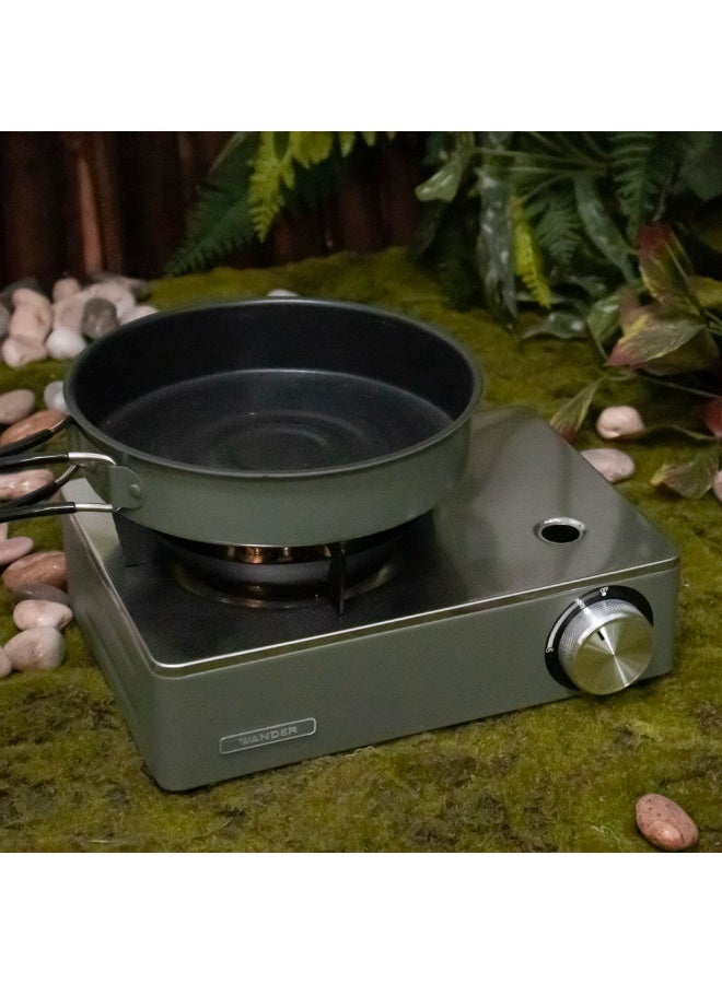 Wander موقد غاز محمول 5 شعلات - شعلة زرقاء X5 - وندر - Image 2