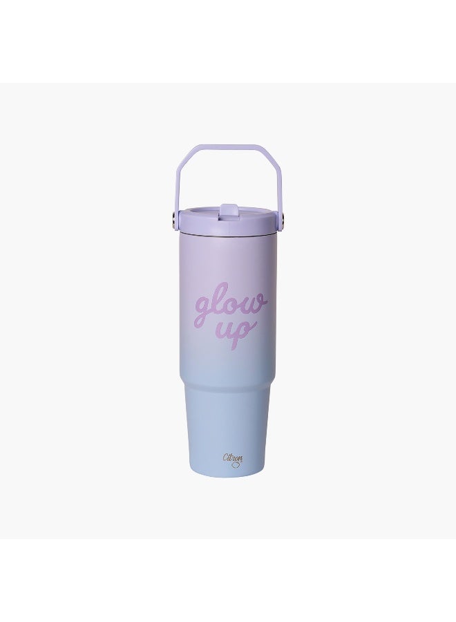 Citron Glow Up Collection Insulated Tumbler-900 Ml-Twisting Lid- (304 Stainless Steel) Multicolor \ 9X30 - Image 2