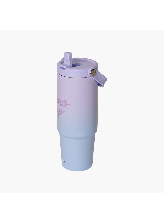 Citron Glow Up Collection Insulated Tumbler-900 Ml-Twisting Lid- (304 Stainless Steel) Multicolor \ 9X30 - Image 4