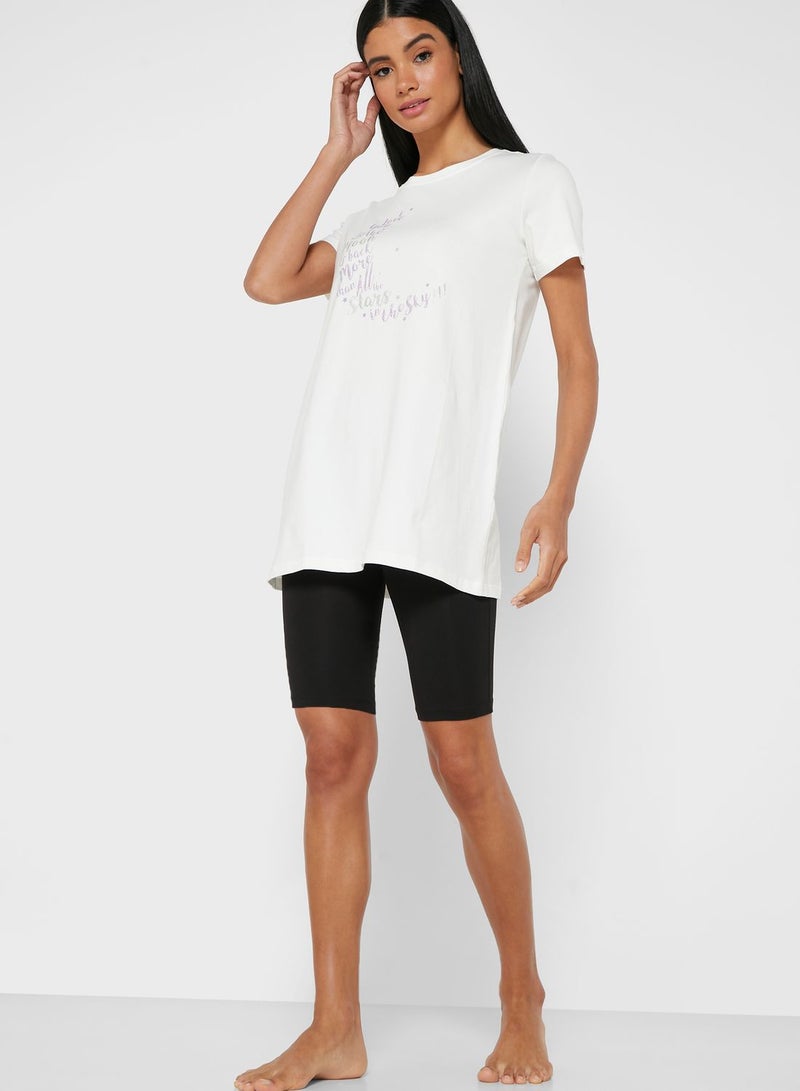 SEMIR Printed Nightdress - Image 4
