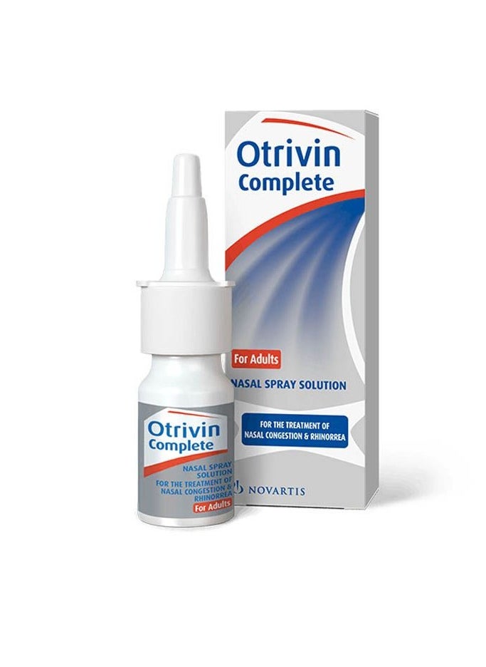 OTRIVIN Complete Nasal Spray Solution For Adults 10ml  - Image 1