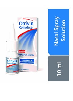 OTRIVIN Complete Nasal Spray Solution For Adults 10ml  - Image 3