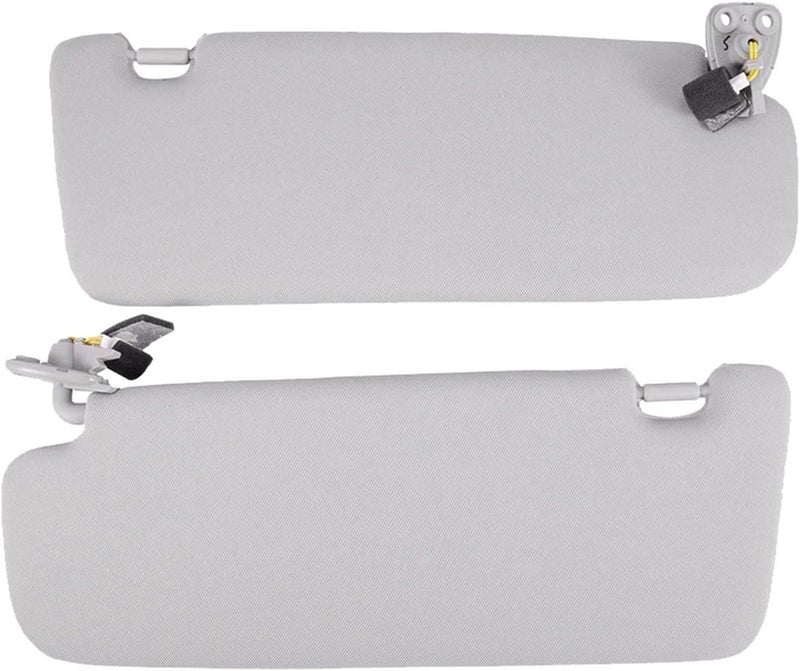 QASULER Car Interior Sun Visor Shade Gray for Hyundai Sonata - Image 2
